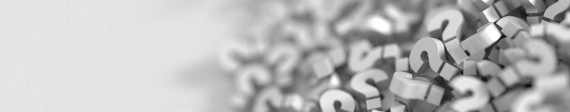 Un montón de interrogaciones