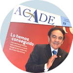 Foto de la porta de la revista de ACADE