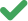 Icono de un check verde