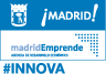Baby Control colaborador oficial del Ayuntamiento de Madrid Logotipo Ayuntamiento de Madrid Emprende e Innova